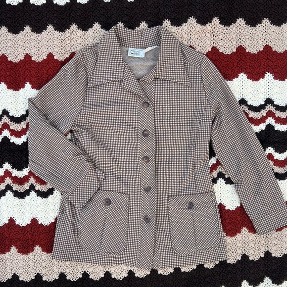 Vintage 1970s Campus Casuals Button Up Shirt - Picture 1 of 7